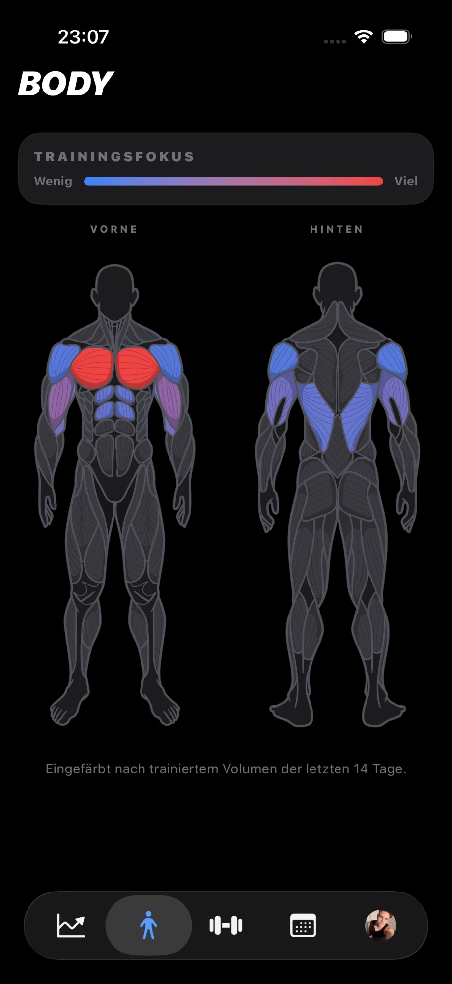 GymFit Body-Map